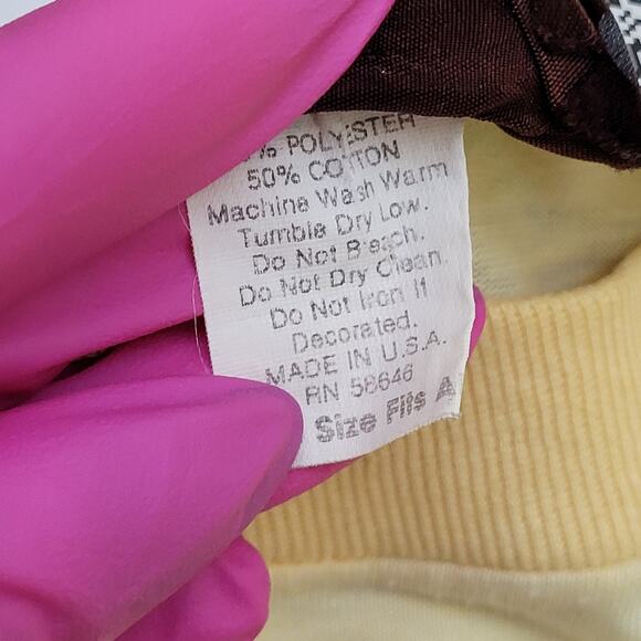 Vintage 1986 Koala Bear Shirt Womens XL 22x26 Yellow - Picture 10 of 16